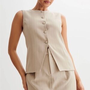 MESHKI Tracey Suiting Vest